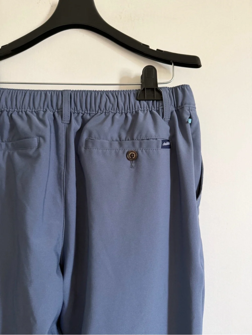 Chubbies Blue Drawstring Everywhere Performance Pants size Medium EUC - Picture 4 of 8